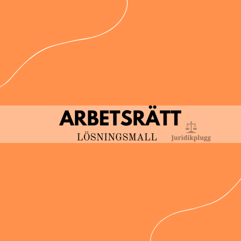 Arbetsrättslig lösningsmall